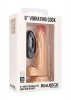 Wibrujące naturalne dildo z pilotem 20 cm